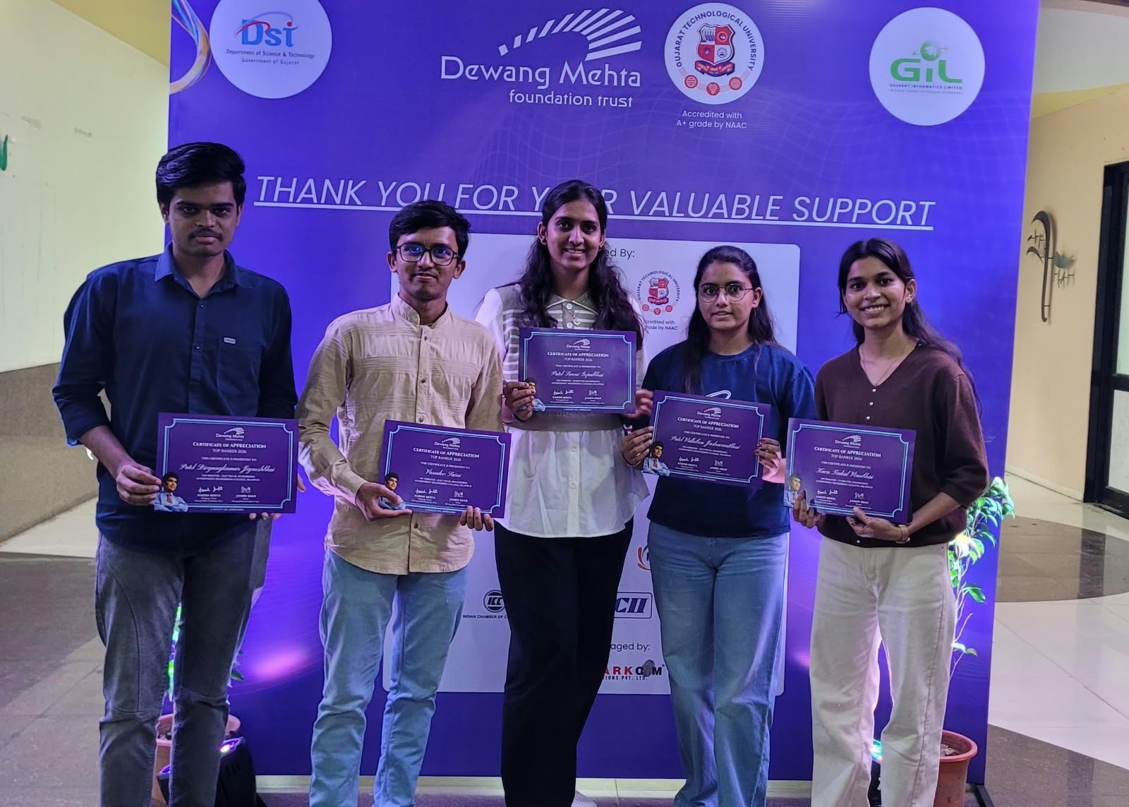 Awards and Achievements - GEC Palanpur